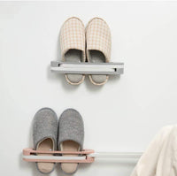 Multifunction Folding Slippersshoes Hanger Organizer Rack - LootFaat