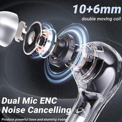 Wireless Bluetooth 5.3 In-ear With Microphones 200mah Battery (1 Pc) - second image
