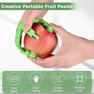 Adjustable Apple Peeler Cutter With Holder Ring - second image