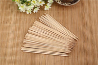 Camping Wooden Color Bamboo Bbq Skewers Barbecue Shish Kabob Sticks Fruit Kebab Meat Party Fountain Bamboo Bbq Sticks Skewers Wooden (20cm) - LootFaat