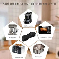 Cable Organizer For Appliances Cable Winders Self-adhesive Cable Holder For Kitchen Appliances Cable Clips Cable Holder Cable Winder Cable Guide Cable Shorter - LootFaat