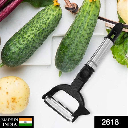 2-in-1 Double Julienne And Vegetable Peeler - LootFaat