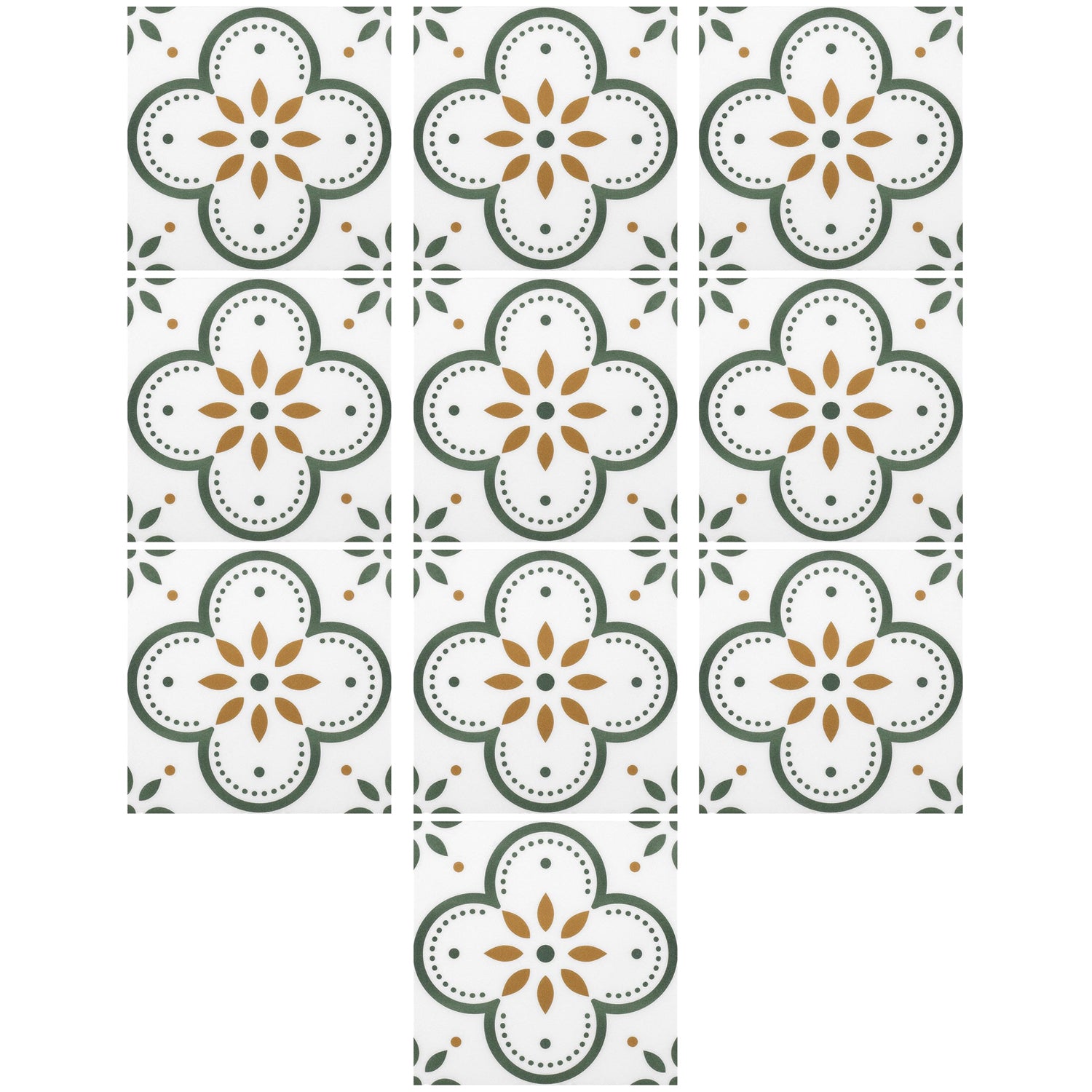 Peel And Stick Floor Tiles Kitchen  Bathroom Backsplash Sticker Detachable Waterproof Diy Tile Stickers For Wall Decoration Tiles Home Decoration (8x8 Inch  10 Pcs Set) - LootFaat