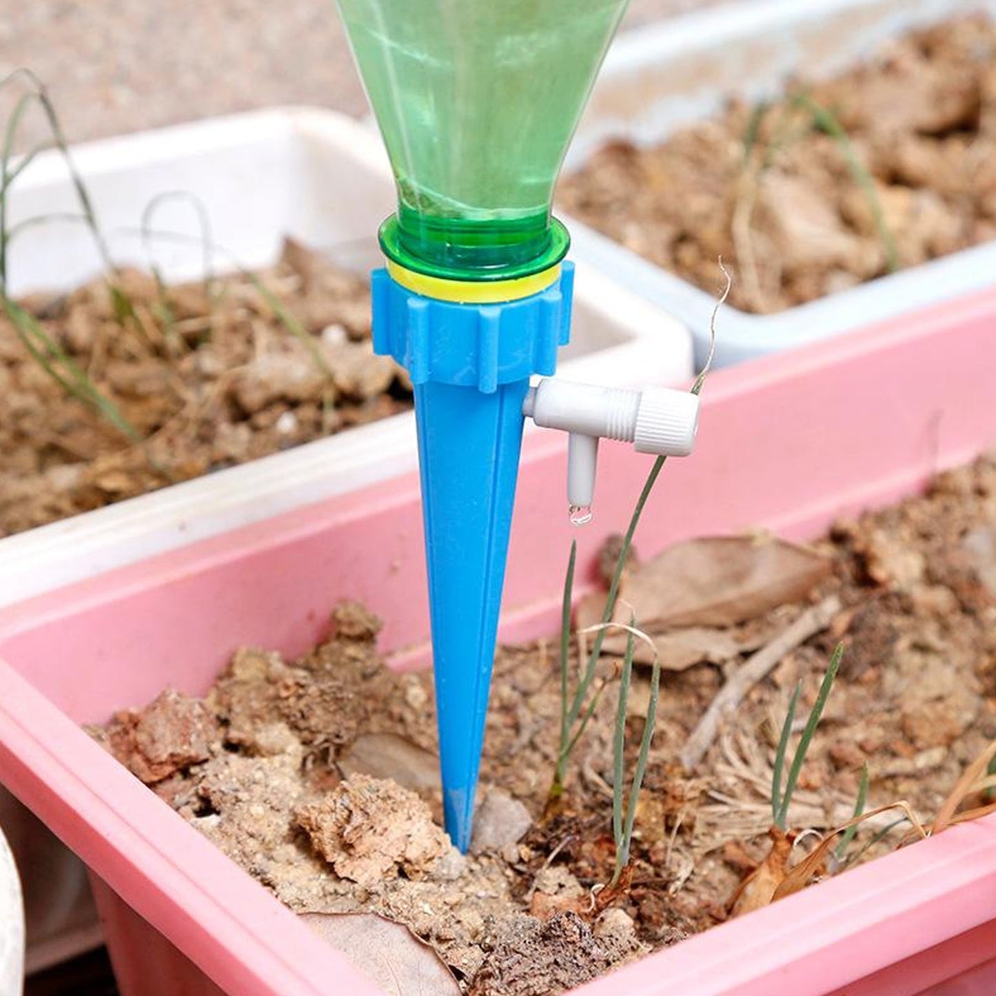 Adjustable Plant Watering Spikes Sprinkler Outdoor - Adjustable - Best Quality & Value