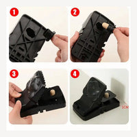Premium Mouse Trap Cage with Dummy Mouse Home - Rust Resistant - Best Quality & Value