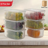6 Pcs Multipurpose Plastic Food Storage Container Set