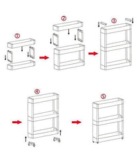 Organizer with shelves