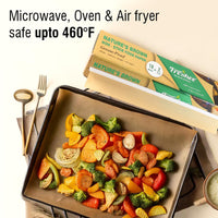 Freshee Natures Brown Non-stick Food Paper 18 Meter + 2 Meter Free (Total 20 Meter)