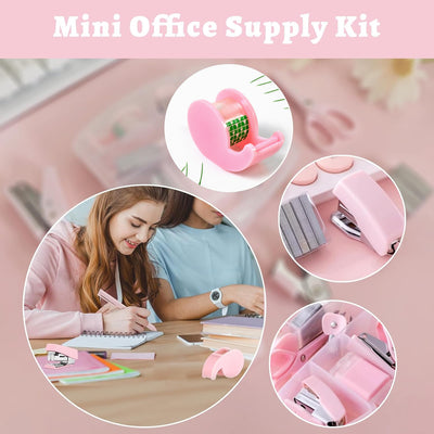 Mini Office Stationery Kit - Stapler, Scissors & More - second image