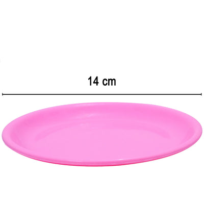 Round Shaped Mini Soup Platesdishes - 6 Pcs - second image