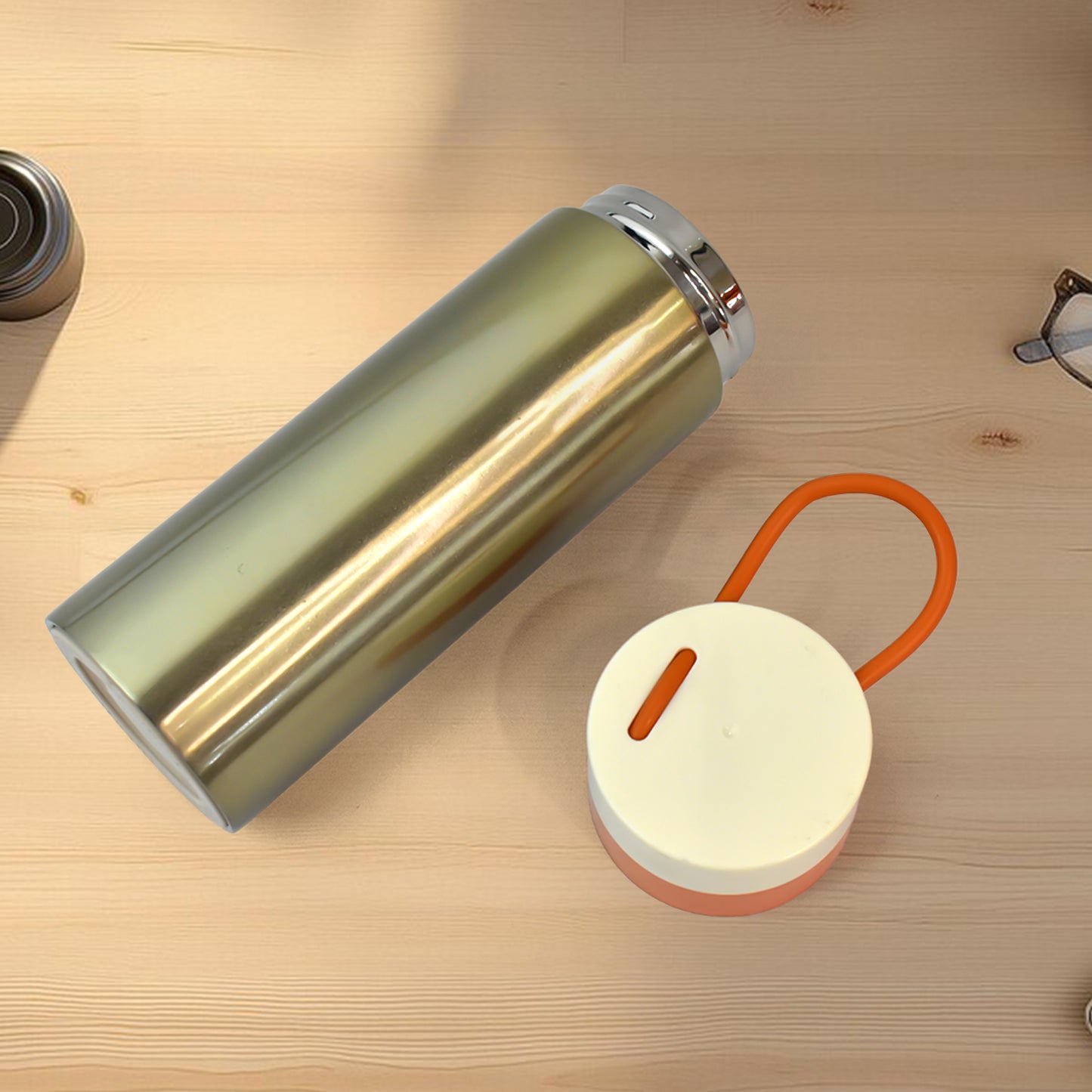 300ml Stainless Steel Insulated Water Bottle with Loop Handle
