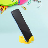 Multi-functional Apple-shaped Plastic Mobile Stand With Pen Holder (1 Pc  Mix Color)