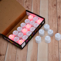 Premium Red LED Tealights Smokeless Home - Premium Quality - Best Quality & Value