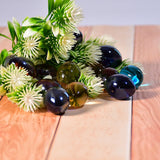 Glass marbles for decorative use