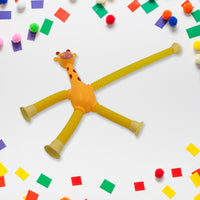 Led Telescopic Suction Cup Giraffe Toy Pop Tubes Fidget Toys Shape Changing Telescopic Sensory Tubes Fidget Tubes Sensory Toys Suction Toy Funny Gift (3 Pcs Set) - LootFaat