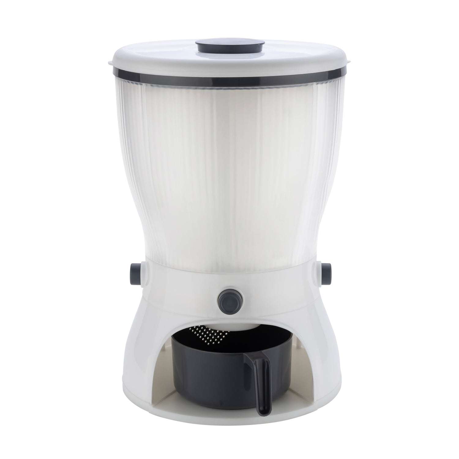 4in1 Rice Dispenser Grain Storage Container Household Cereal Dispenser - LootFaat
