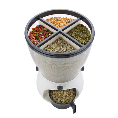 4-in-1 Rice & Cereal Dispenser - Airtight Food Storage Container - second image