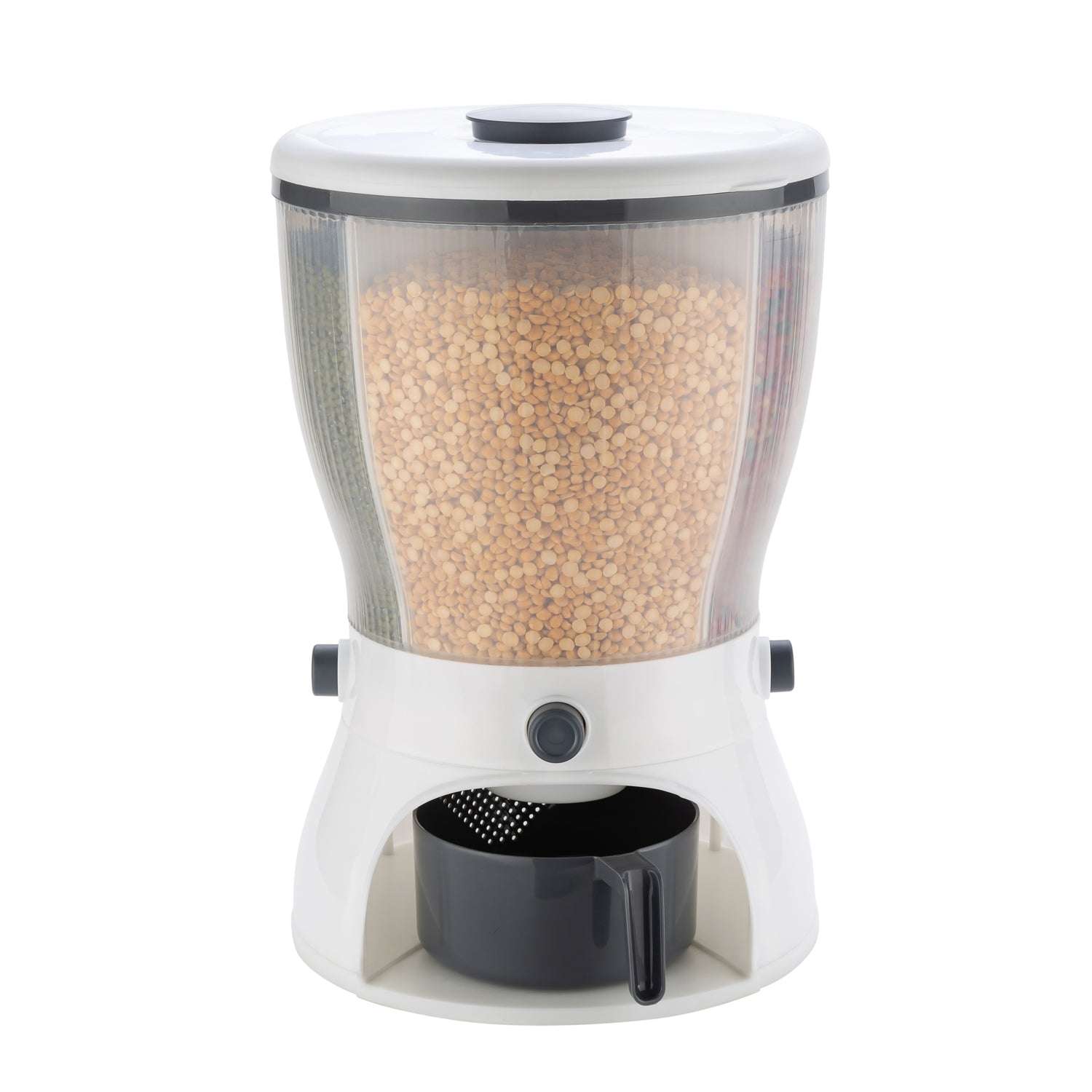 4in1 Rice Dispenser Grain Storage Container Household Cereal Dispenser - LootFaat