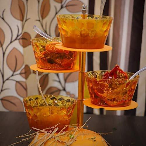 4 In 1 Multipurpose 360 Degree Rotating Pickle Rack Container For Kitchen - LootFaat