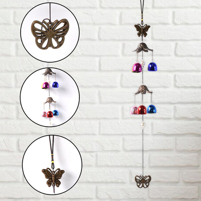 Decorative Wind Chimes Outdoor Hanging Dragonfly Wind Chime (1 Pc) - second image