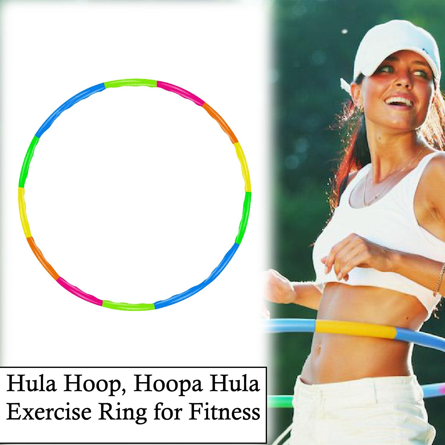 Hula Hoop Hoopa Hula Exercise Ring For Fitness - LootFaat