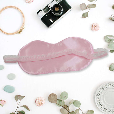 Satin Sleep Mask - Soft & Comfortable Blindfold for Travel, Shift Work & Meditation - second image