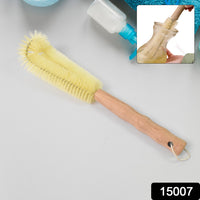 13 inch Bottle Brush, Bristle Brush with Wood Handle Home Improvement detail view 2