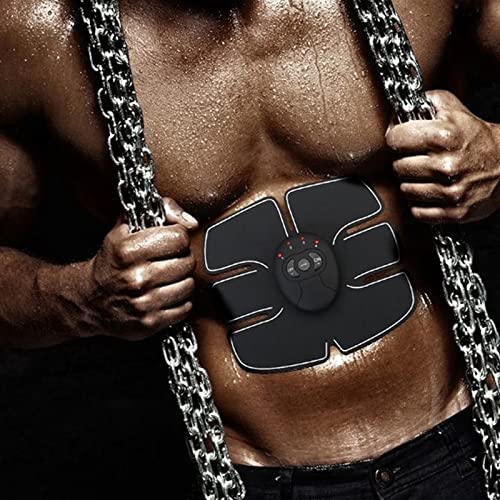 wireless ABS muscle stimulator 6 pack set front view | LootFaat