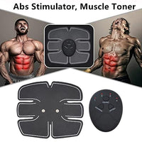 6 pack abdominal training pads close-up | LootFaat