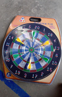 Portable Magnetic Dart Board Game Toys - Reversible - Best Quality & Value
