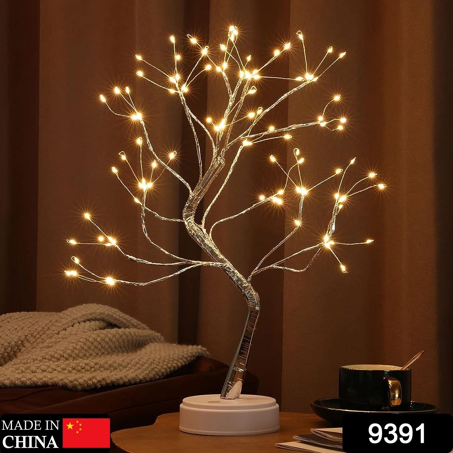 108 LED Birch Fairy Lamp – 8 Modes, USB/Battery, Home Decor - LootFaat
