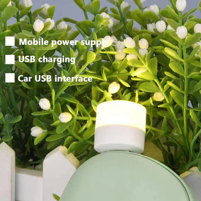 Mini USB LED Night Light - Portable Laptop Light (5 Pcs Mix Color)