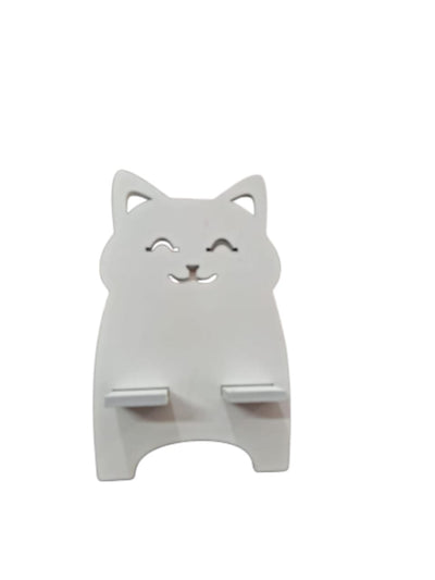 wooden white mobile holde - second image