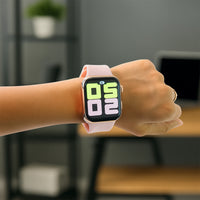 Tx10 Pro Max Large Display Wireless Charging Smartwatch (1 Pc)