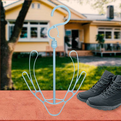 Shoe Drying Hanger - Rotatable Rack for Closet & Balcony (1pc)