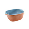 Kitchen Bowl Plastic Washing Bowl And Strainer Drainer Basket For Home  Kitchen Use