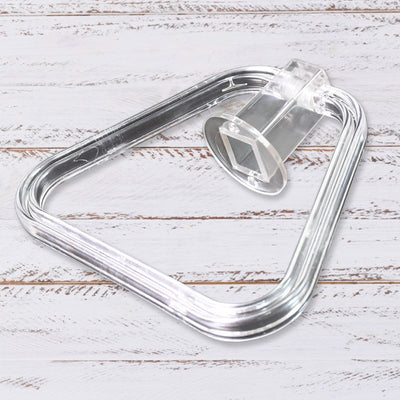 Unbreakable Abs Square Towel Ring Wall Mounted Stand  Holder (1 Pc) - second image
