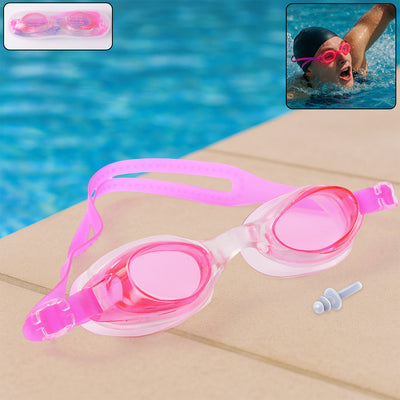 0399a Swimming Goggles With Adjustable Clear Vision Anti-fog Waterproof Swimming Goggles - second image