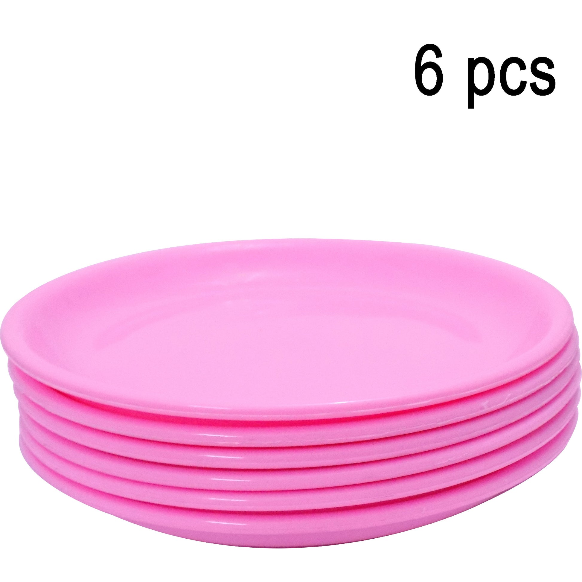 Round Shaped Mini Soup Platesdishes - 6 Pcs - LootFaat