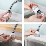 Water shower tap aerator for efficient water flow in the kitchen