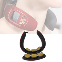 6 Heads Smart Electric Neck And Back Pulse Massager Wireless (1 Pc) - LootFaat