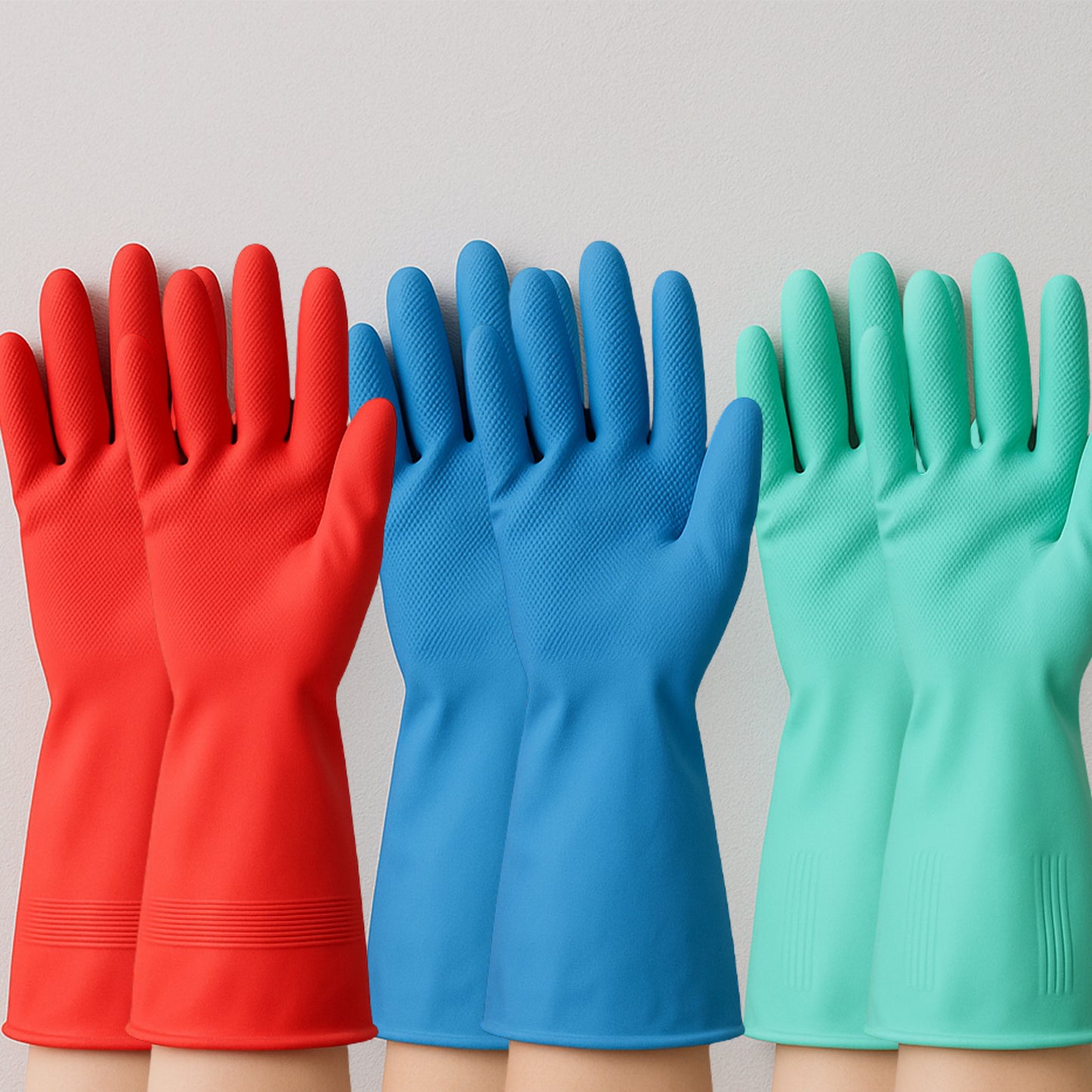 Premium Long Cuff Multipurpose Rubber - Anti-Slip & Washable - Best Quality & Value