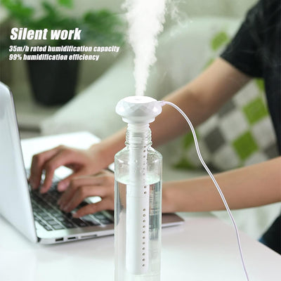 Mini USB Humidifier - Portable Cool Mist for Car, Bedroom, Office