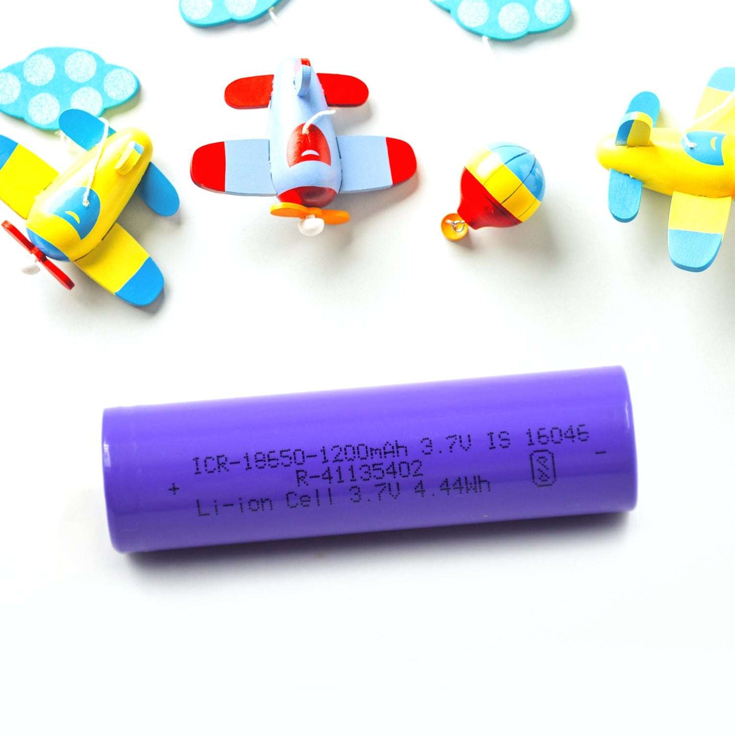 High-capacity Released Rechargeable Batteries 3.7v 1200mah Flat Top Lithium Rechargeable Battery (1pc) - LootFaat