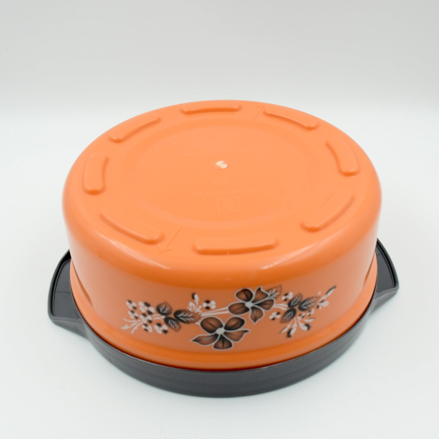 Casserole Box For Food Searving Inner Steel Insulated Casserole Hot Pot Flowers Printed Chapati Box For Roti Kitchen (Approx 2500 Ml) - LootFaat