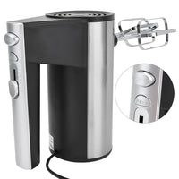 Orbit 450W Electric Hand Mixer with 5 Speeds, Turbo & Stainless Steel Attachments