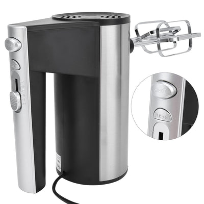 Orbit 450W Electric Hand Mixer with 5 Speeds, Turbo & Stainless Steel Attachments