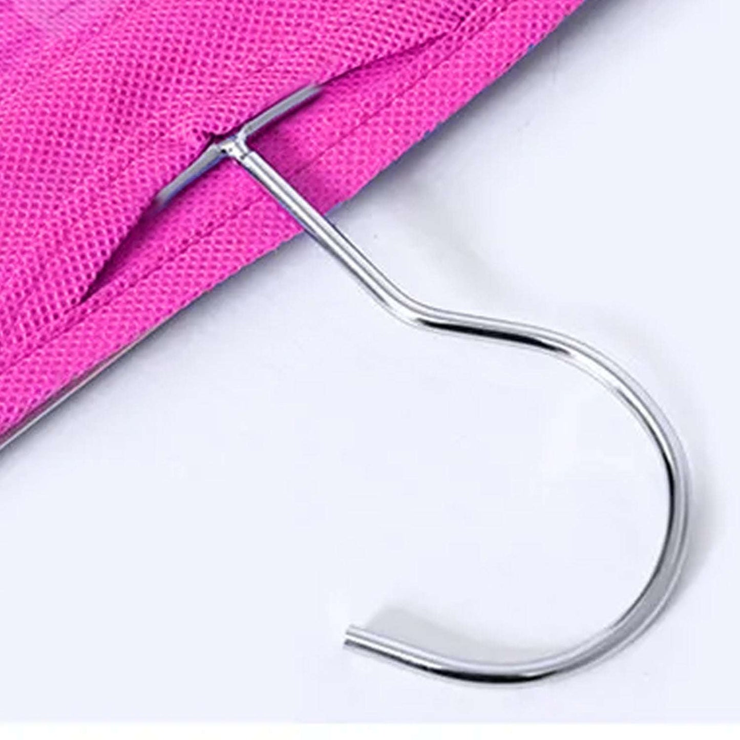 6 Pockets Hanging Purse Handbag Organizer Clear Hanging Shelf Bag (1 Pc) - LootFaat