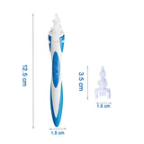 Smart swab with silicone tips for earwax removal.