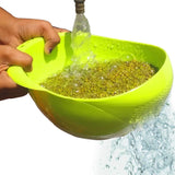 Rice strainer bowl